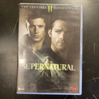 Supernatural - Kausi 11 6DVD (VG-VG+/VG+) -tv-sarja-